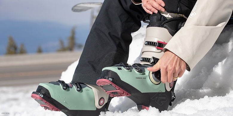 BOA ski boots K2 BOA closure