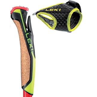 leki nordic shark technology closeup