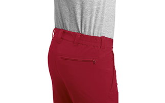 Rote Wanderhose mit Flexzone