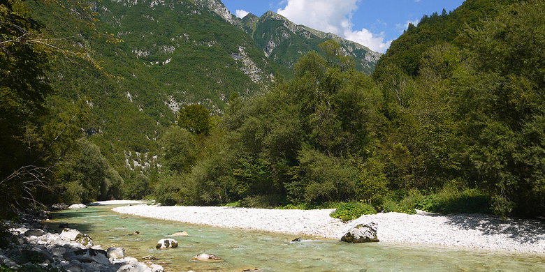 In the Soca Valley