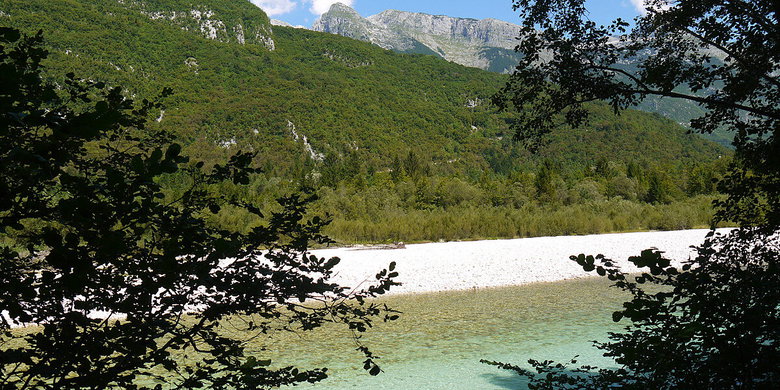 On the banks of the Soca