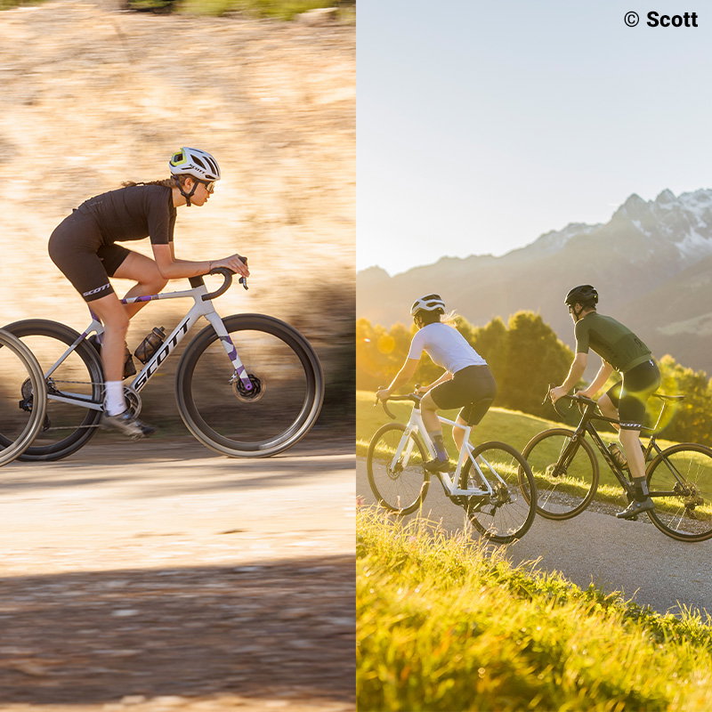 Gravel Bikes vs. Rennrad Blogbeitrag