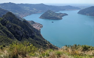 Ascent to Corna Trentapssi