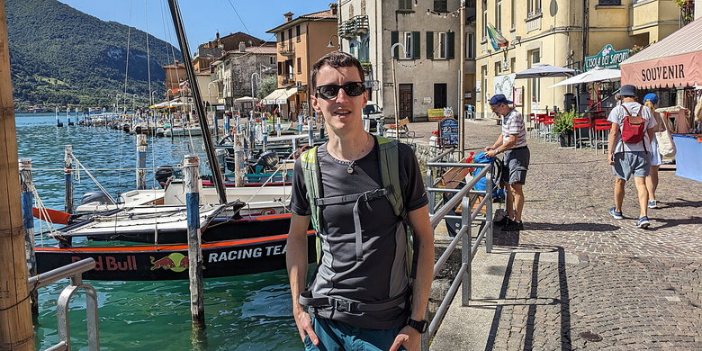 On the island of Monte Isola