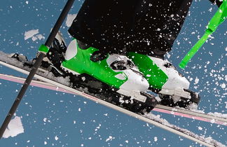 Einstieg Freeski Bindungen