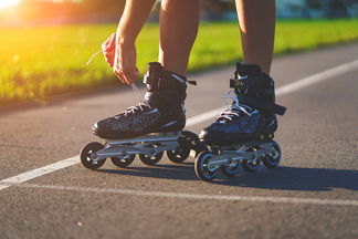 Einstieg Inlineskates