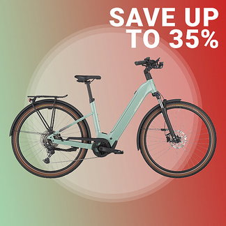 Box E-bikes up to 35%
