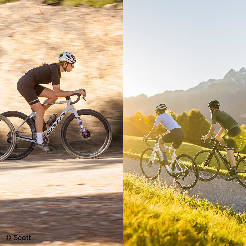 Rennrad versus Gravel Bike Blogbeitrag
