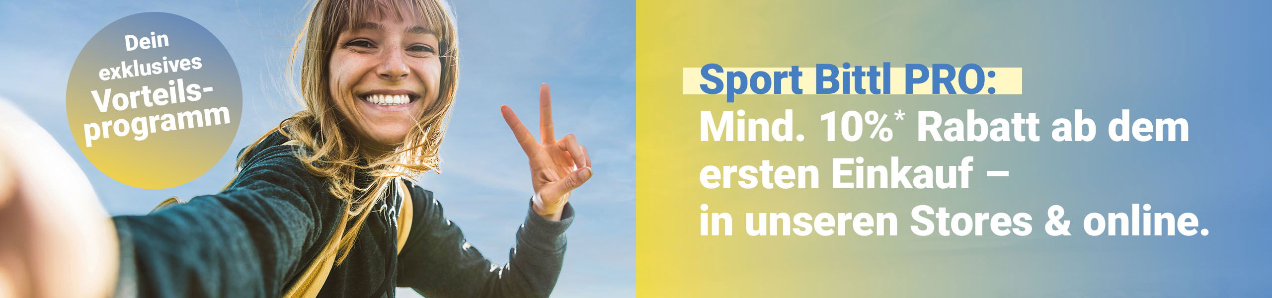 Sport Bittl: 10% Rabatt ab dem ersten Einkauf