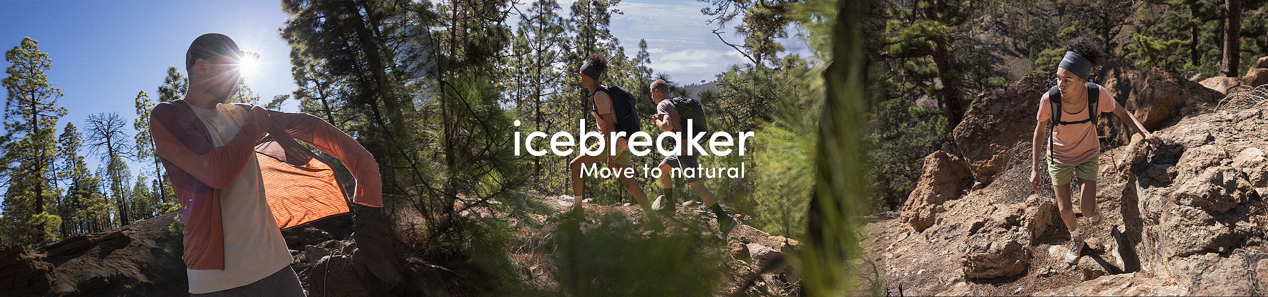 Icebreaker Kollektion Frühjahr 2025 - Menschen in der Natur