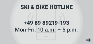 Ski & Bike Hotline