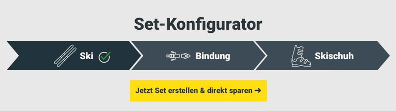 Einstieg: Set Konfigurator erstelle Dein Ski-Set & Spare jetzt!