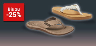 Badeschuhe -20%* mit Code: outlet25