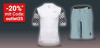 Einstieg Radbekleidung: -20%* mit Code: outlet25
