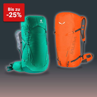 Mehrtagestouren Rucksäcke bis zu -25%