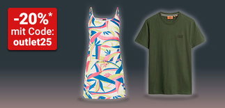 Einstieg Urban Outdoor: -20%* mit Code: outlet25