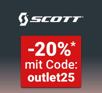 Einstieg: Scott -20%* mit Code: outlet25