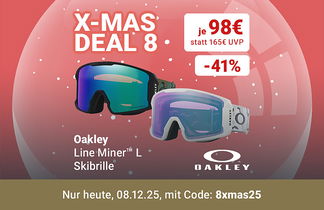 XMas Deal 8 Oakley Linie Miner L Skibrille 98€ spare 41%