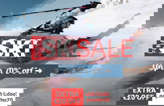 Final Ski Sale extra off 20€ with code powder20